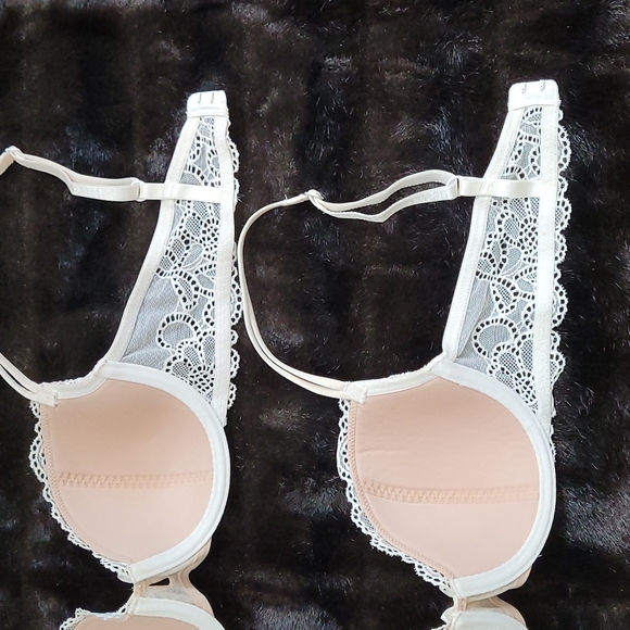 WACOAL | B.tempt'd Lacy Underwire Bra Bundle - White - 32C - Picture 6 of 9